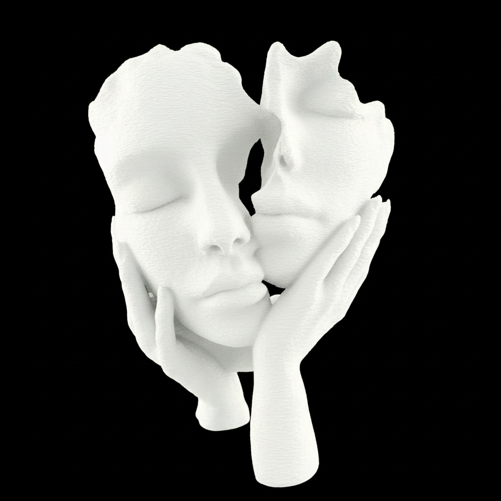 Ethereal Embrace Sculpture