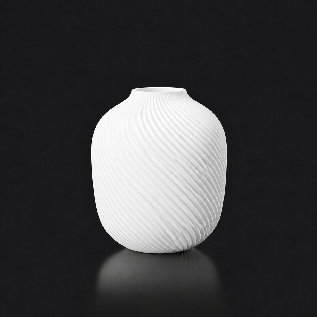 Spiral Vase — White variant