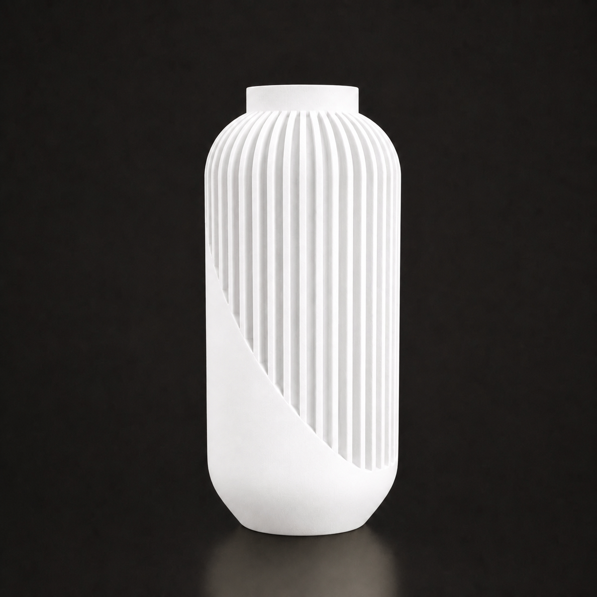 Yao Classic Bloom Vase — White variant