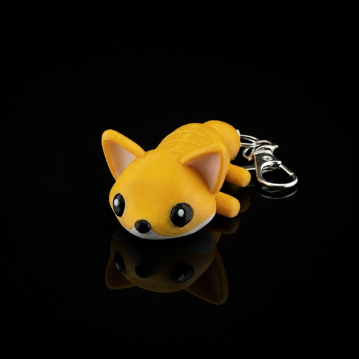 Fox keychain keychain