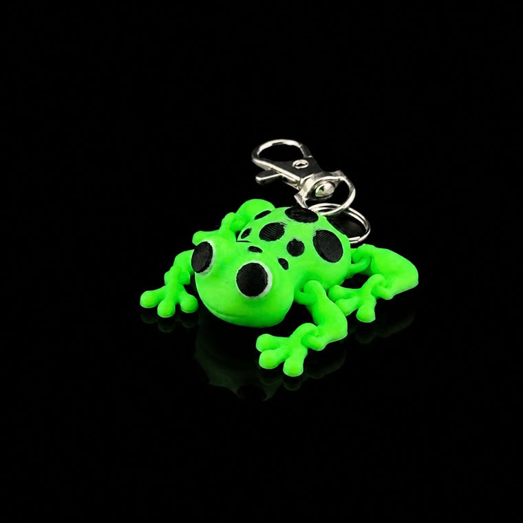 Frog keychain keychain