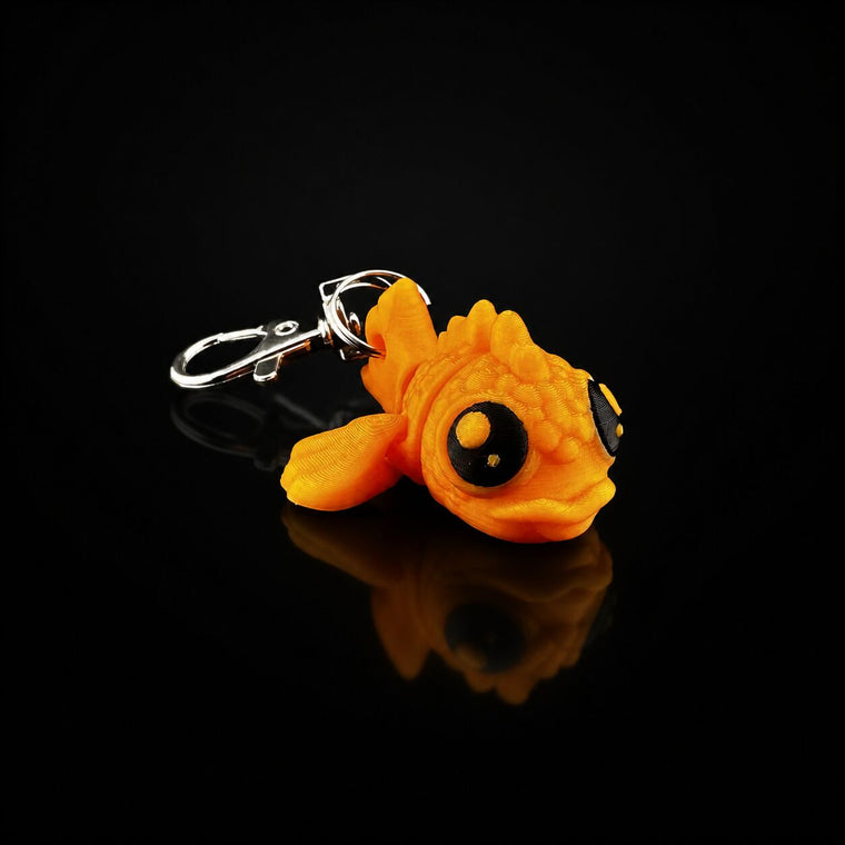 Goldfish keychain keychain