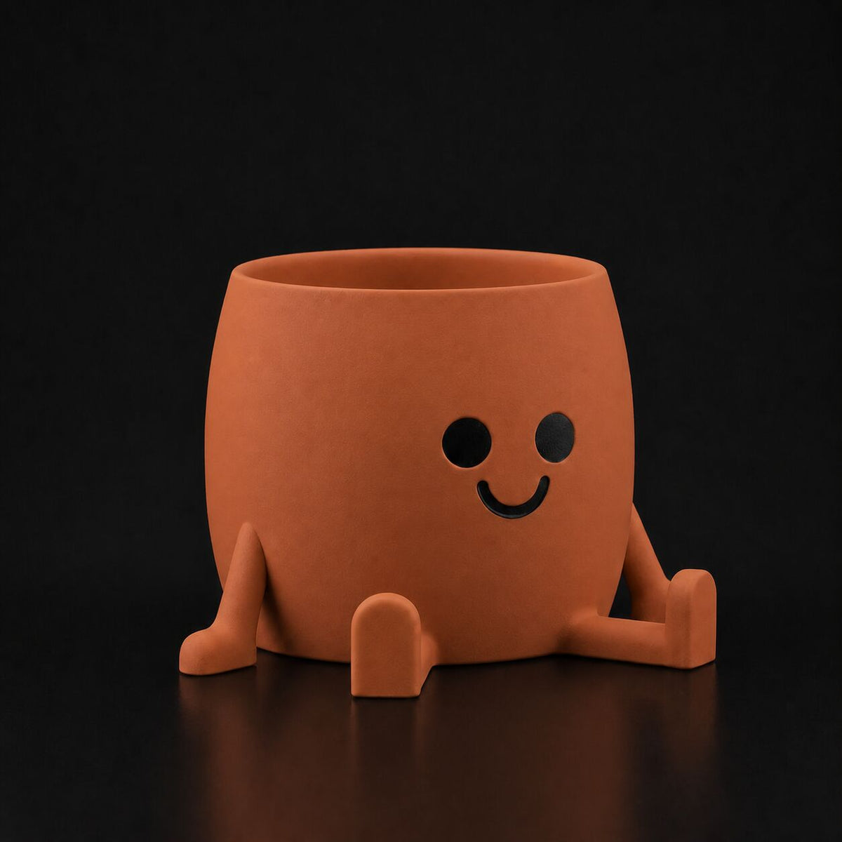 Happy Planter Terracotta