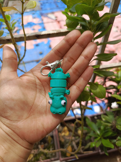 Hippopotamus keychain