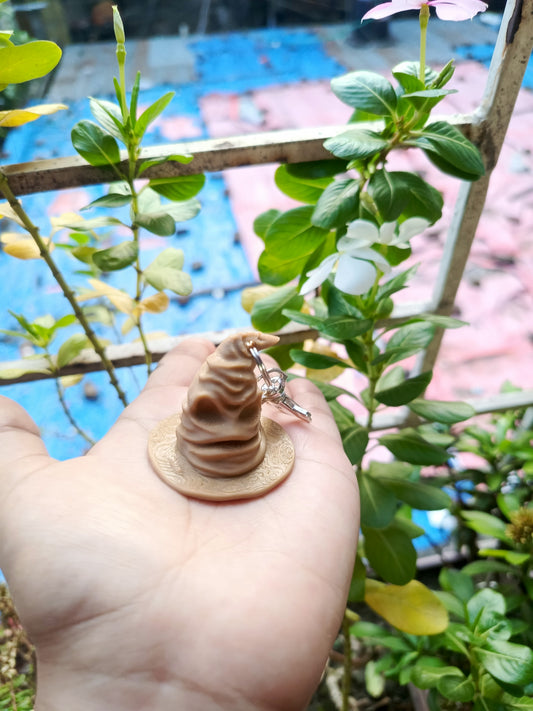 Hogwarts Sorting Hat keychain