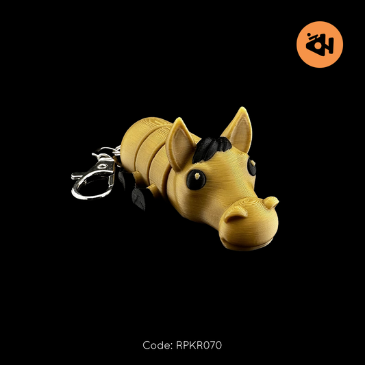 Horse keychain