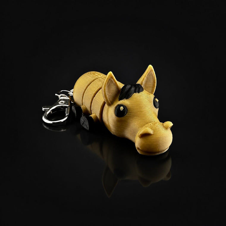Horse keychain keychain