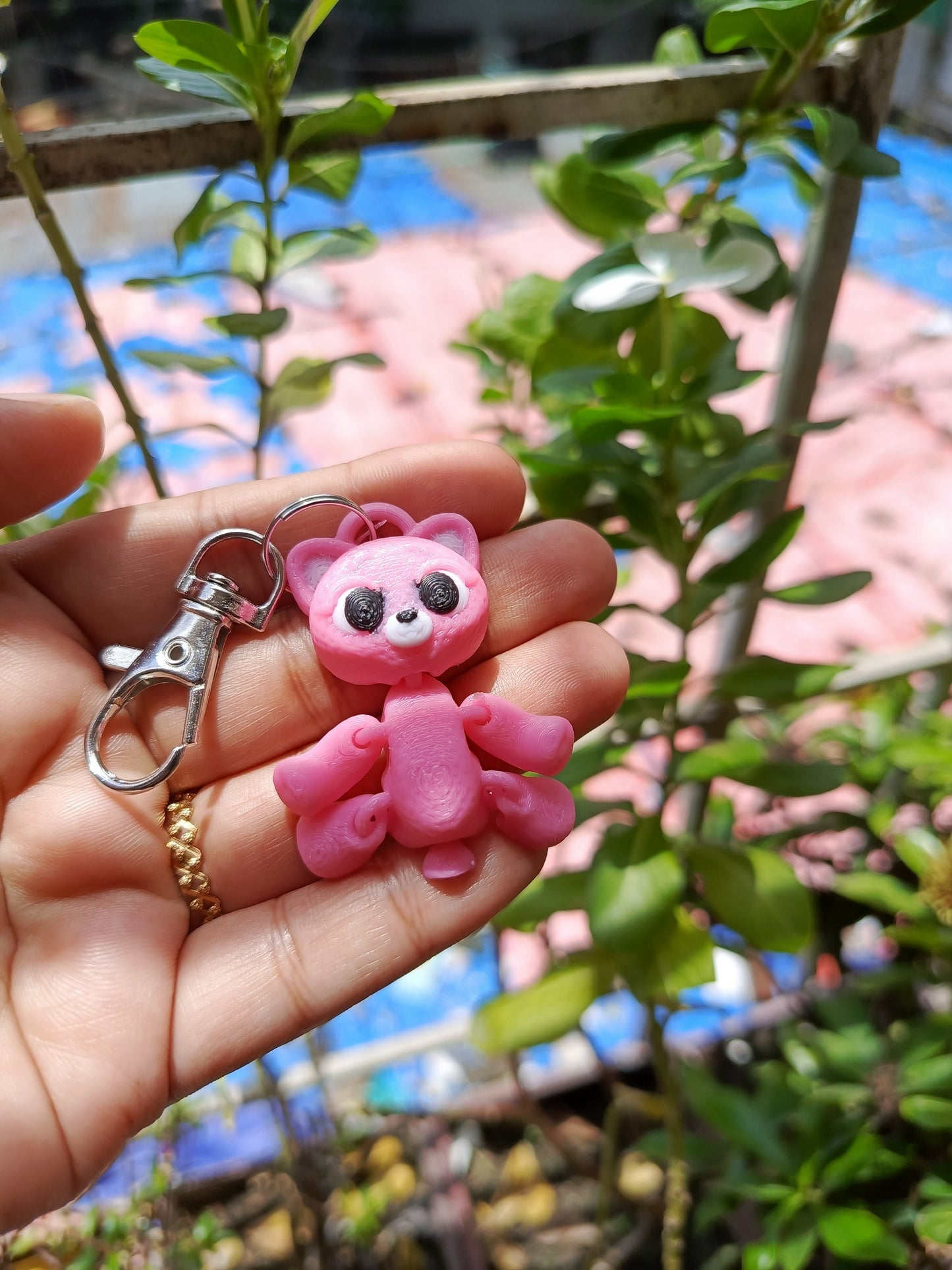 Kitty keychain