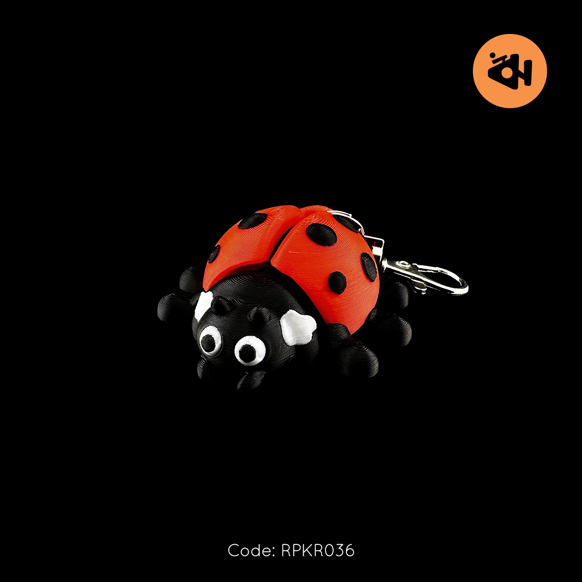 Ladybug keychain