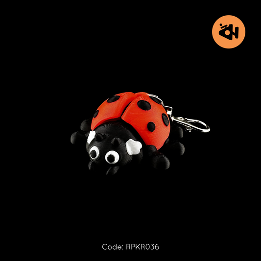 Ladybug keychain