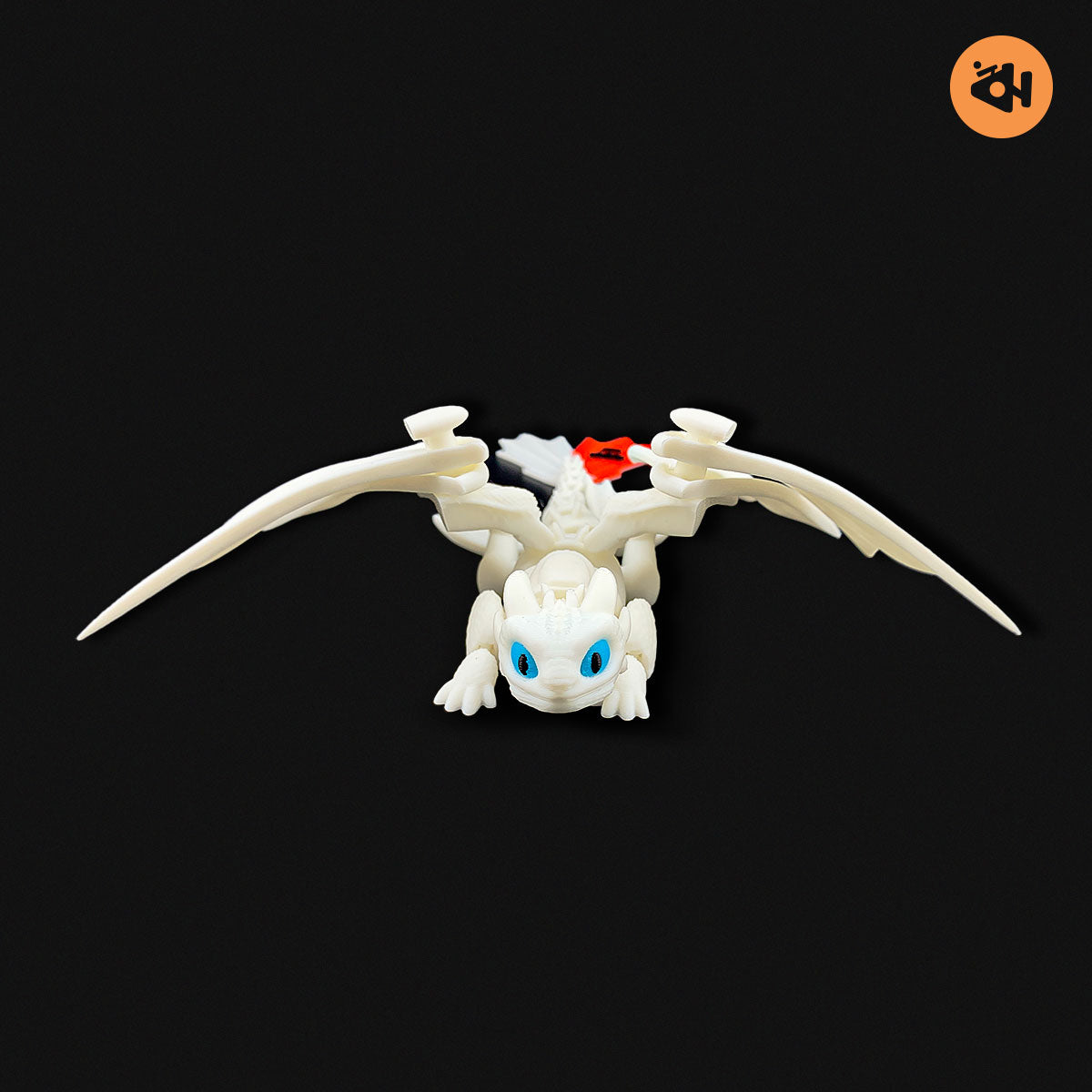 Light fury Flexi Toy