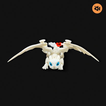 Light fury Flexi Toy