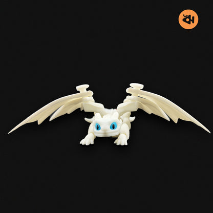 Light fury Flexi Toy