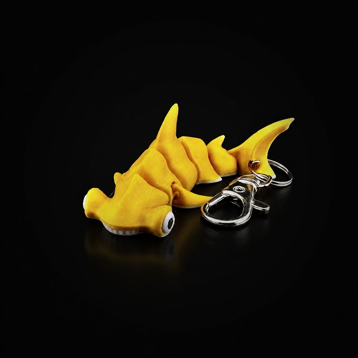 Light gold hammerhead keychain keychain