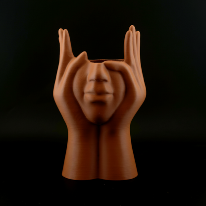 Face Pen Holder