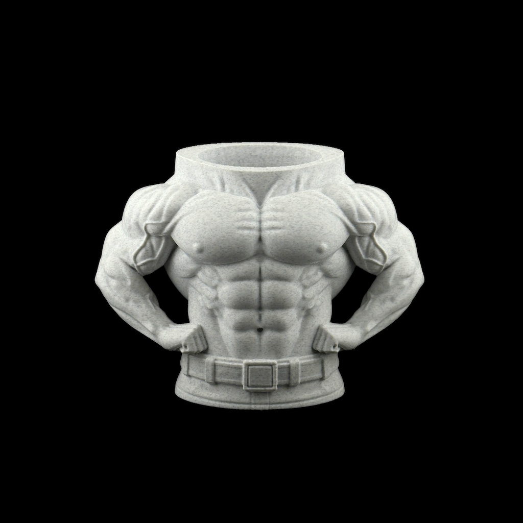 Bodybuilder Pen Holder