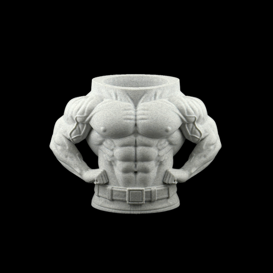 Bodybuilder Pen Holder