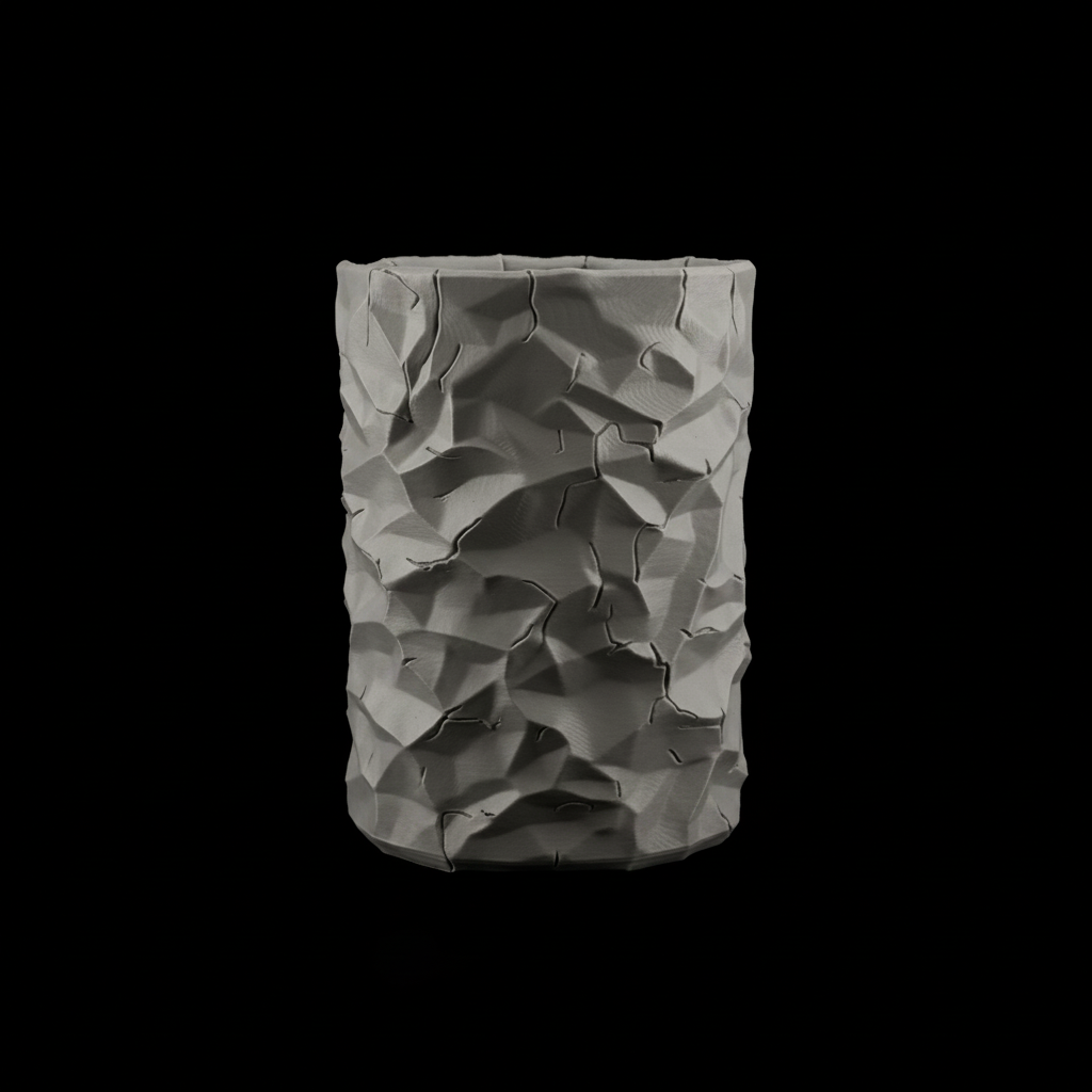 Crumbled Pen Holder