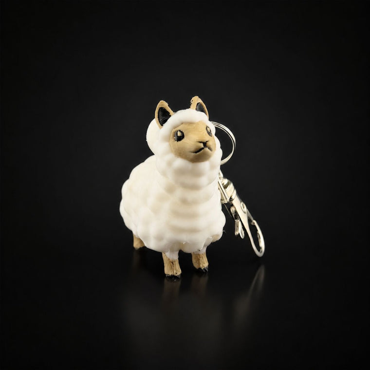 Llama keychain keychain