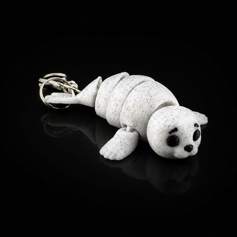 Marble Seal keychain