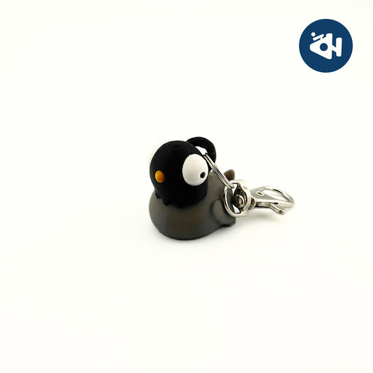 Mini pigeon keychain