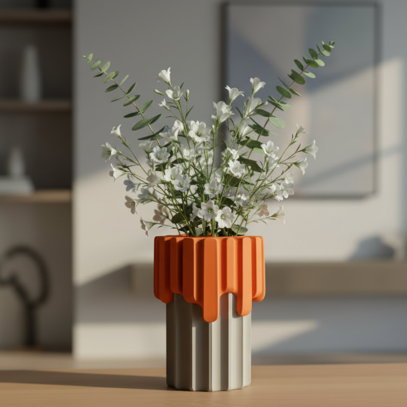 MoltenWave Art Vase (Only vase)