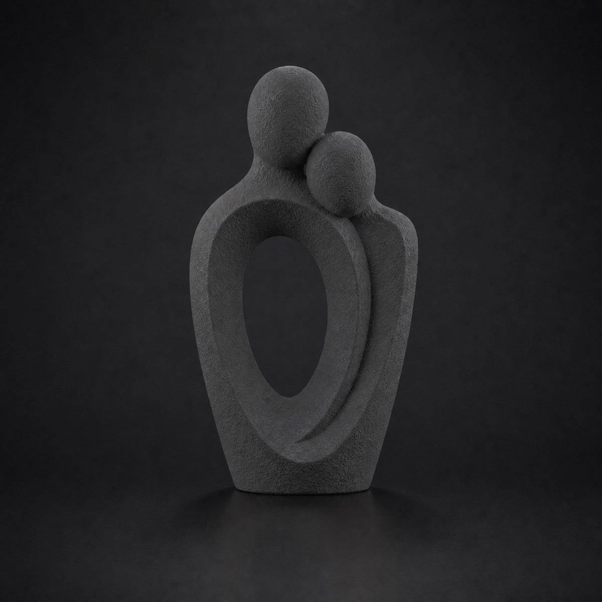 Mon Ami Sculpture in Ashen Concrete
