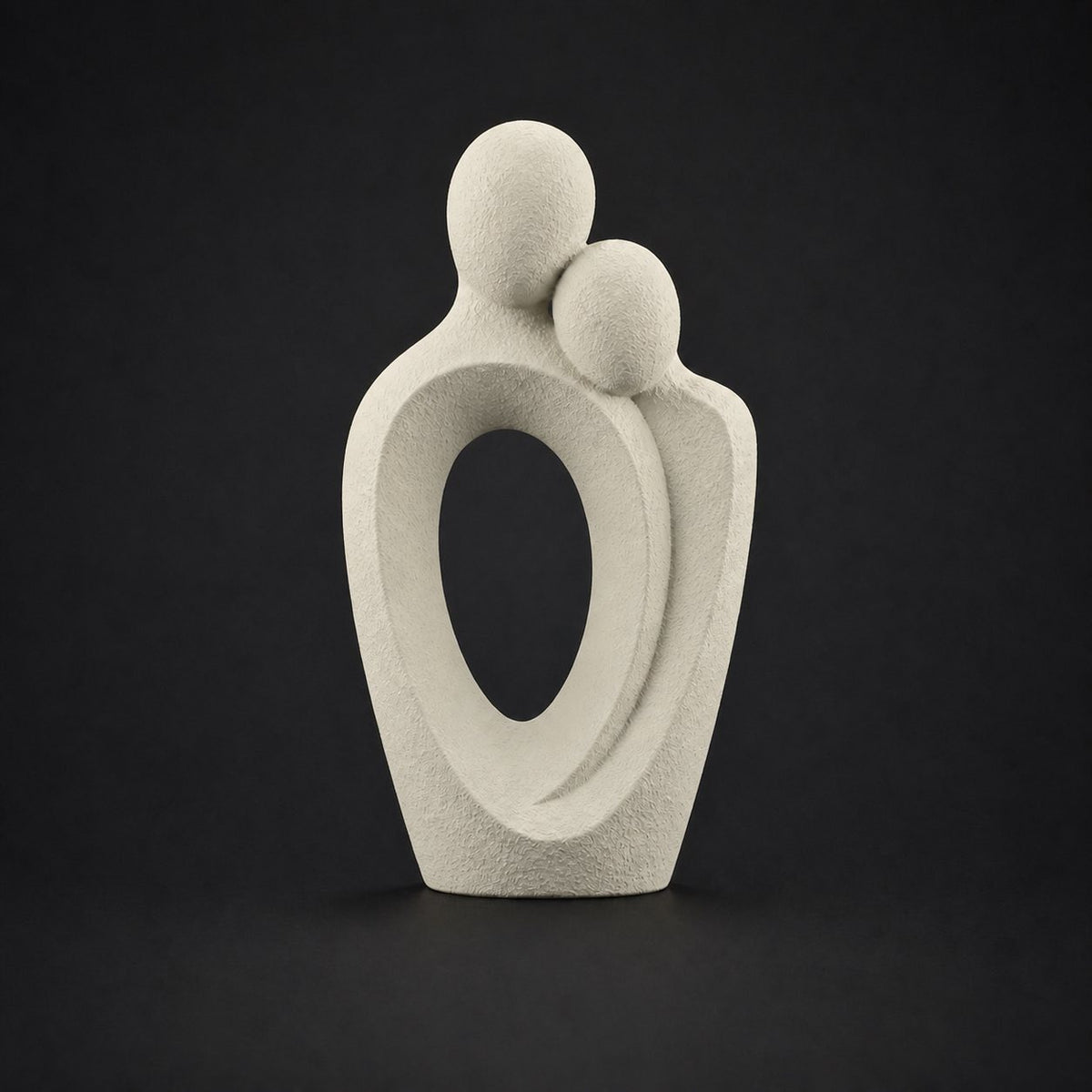 Mon Ami Sculpture in Bone White