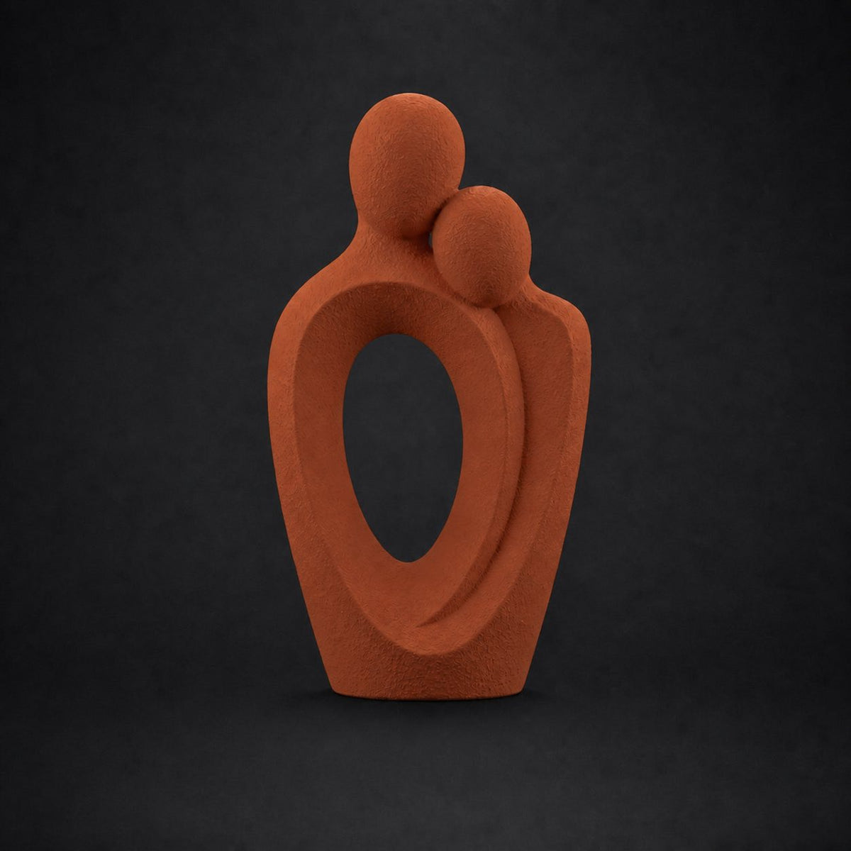 Mon Ami Sculpture in Brown