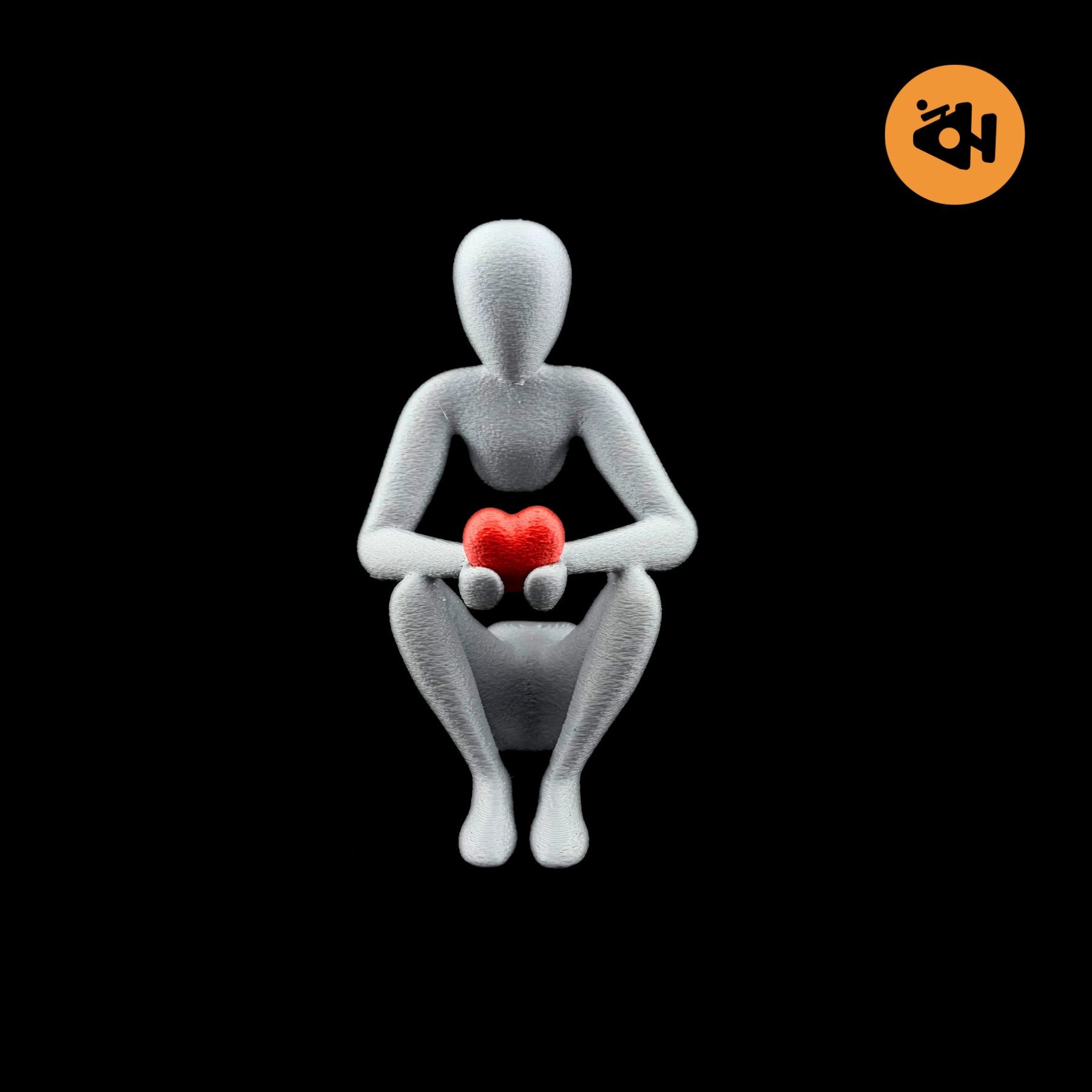 NOBody - Love's Embrace- A Minimalist Sculpture Collecticraft 50g, 3.0h.jpg