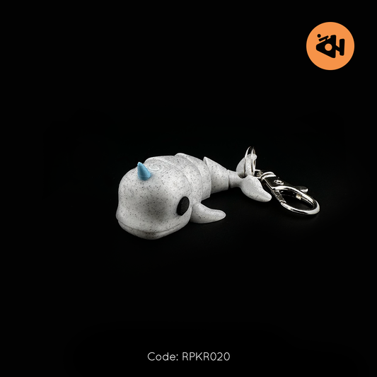 Narwhal keychain