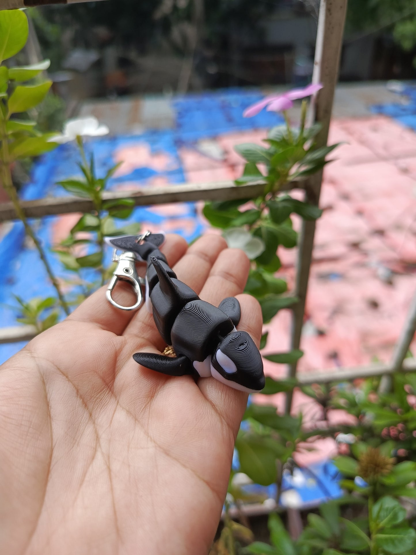 Orca keychain