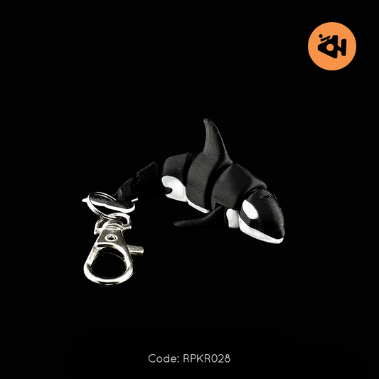 Orca keychain