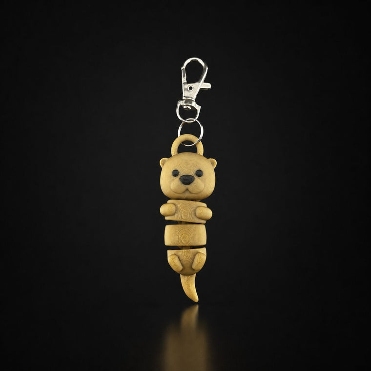 Otter keychain keychain