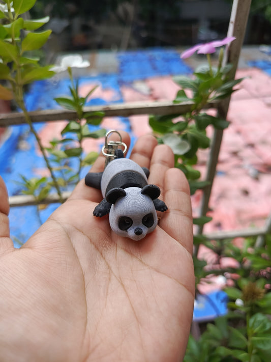 Panda keychain