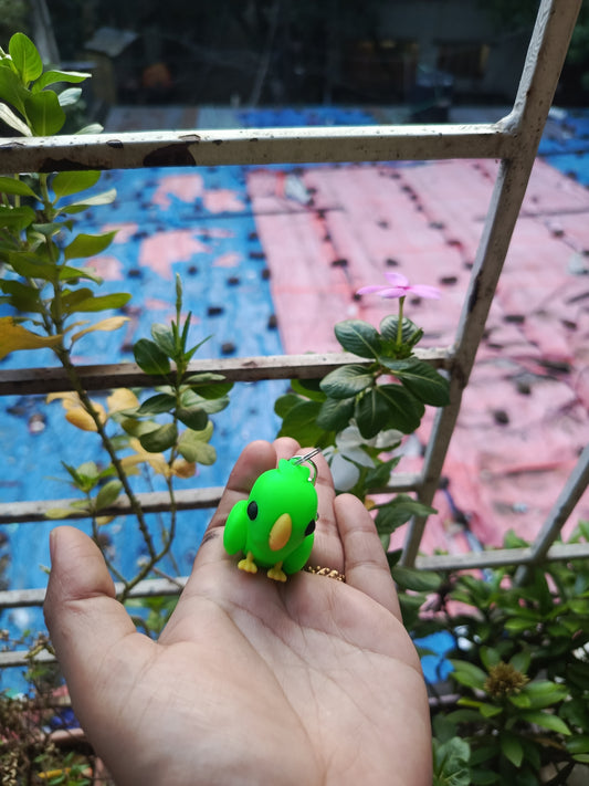 Parrot keychain