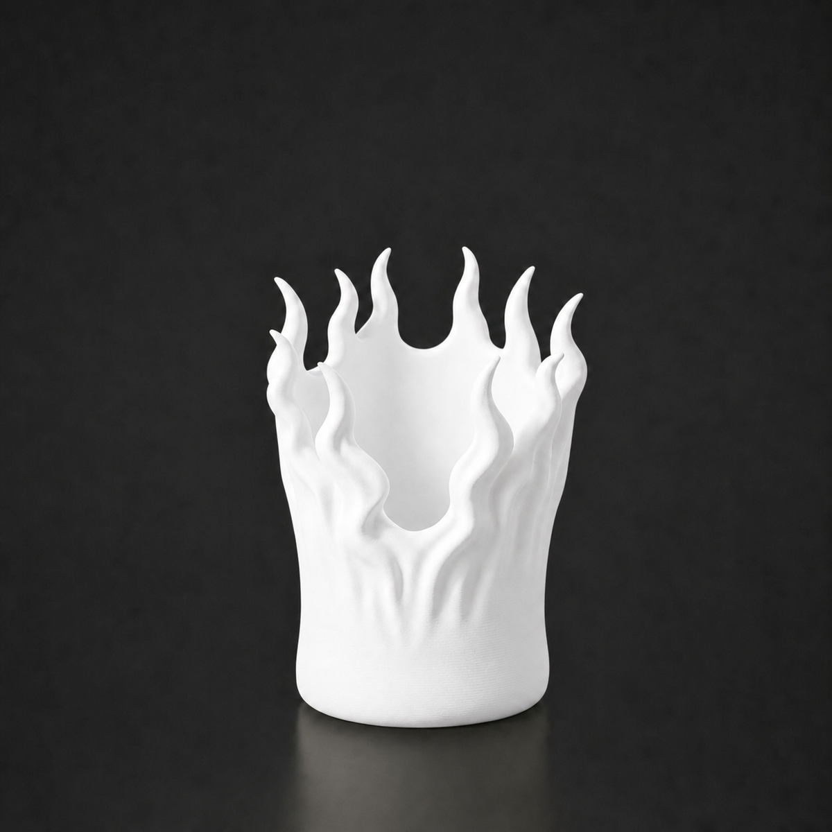 Fire Pen Holder — White variant