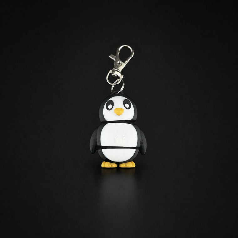 Penguin keychain keychain
