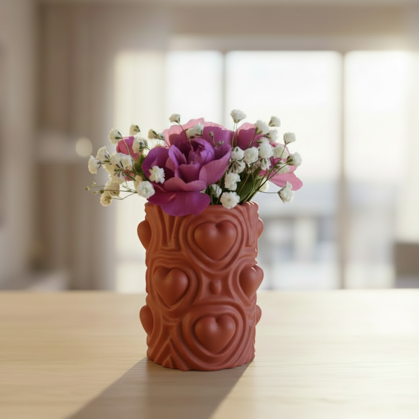 Heartbeat Rhythm Vase  (Only vase)