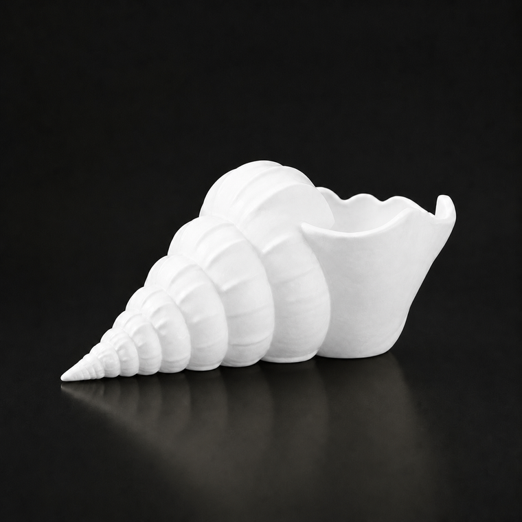 Shell Planter — White variant