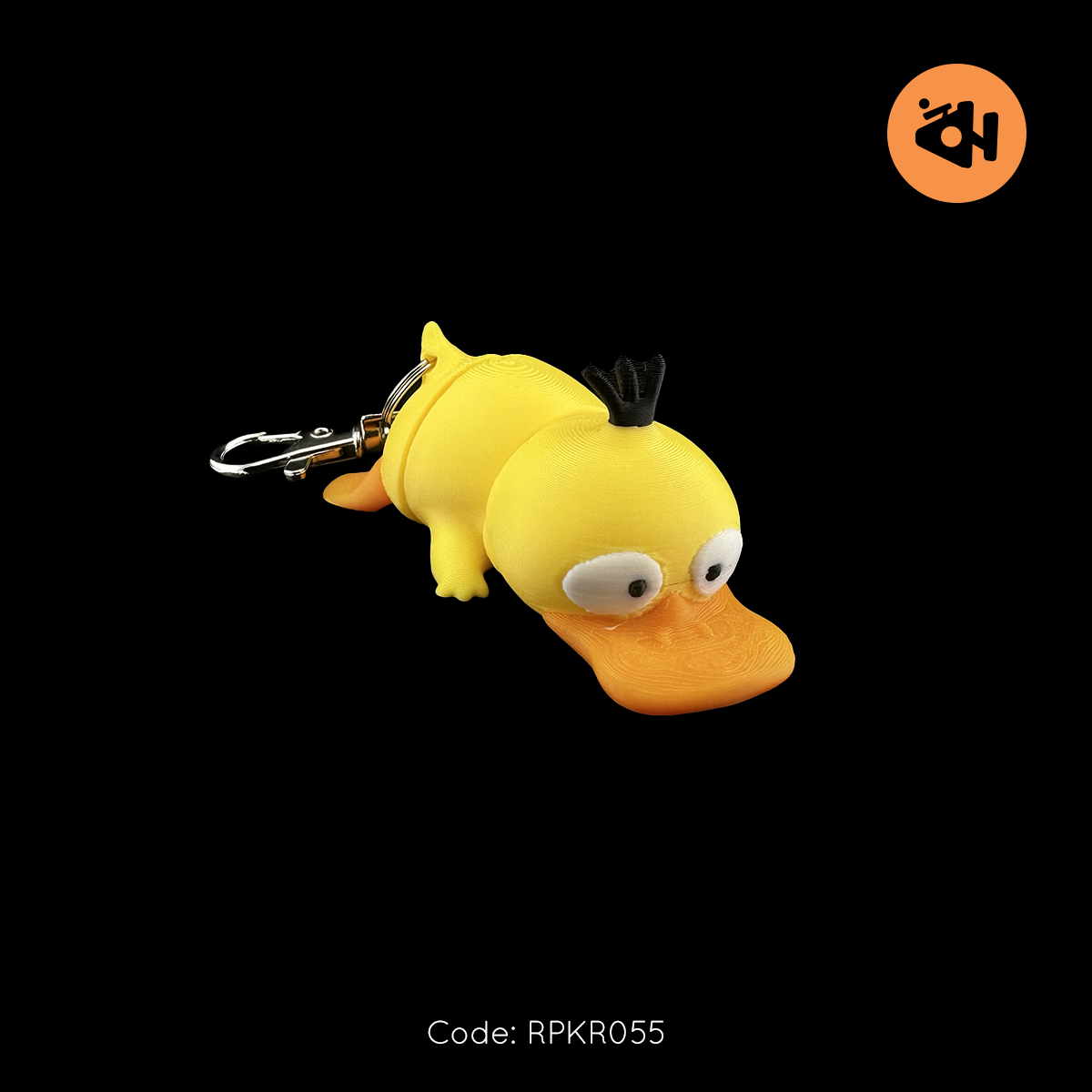 Psyduck keychain