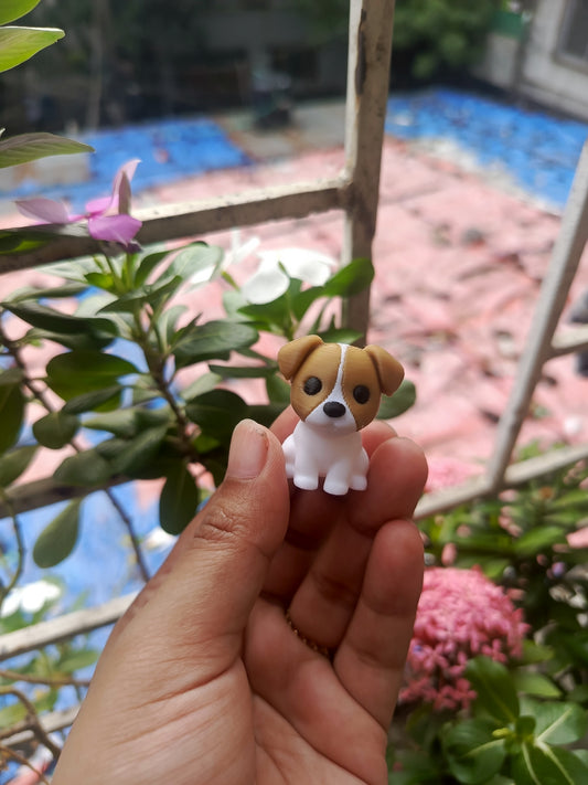 Puppy keychain