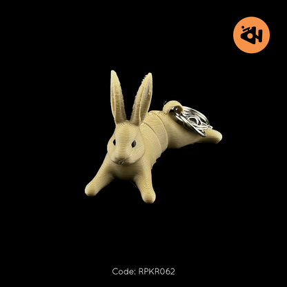 Rabbit keychain