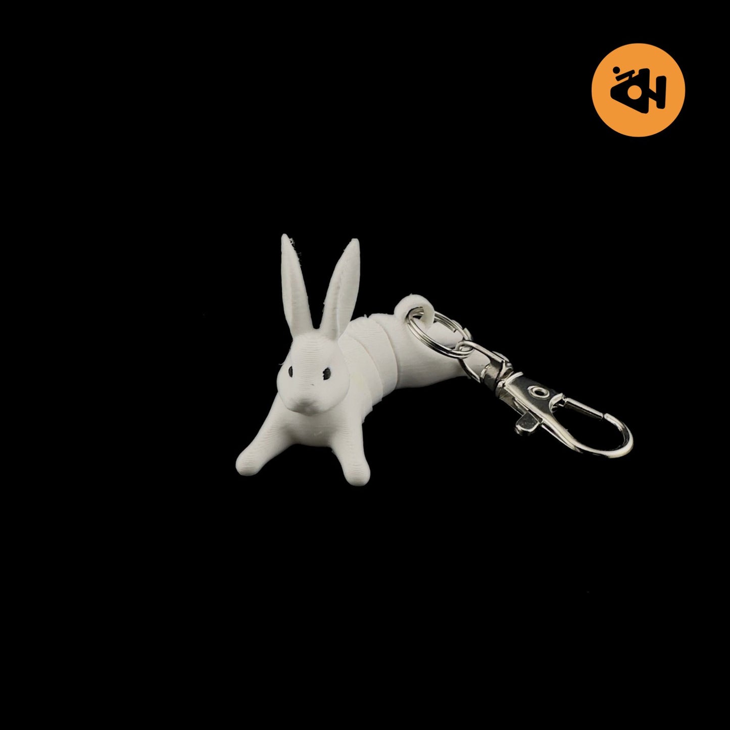Rabbit keychain