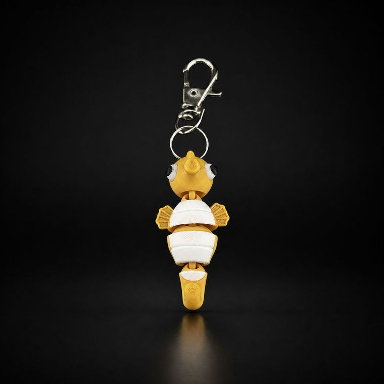 Seahorse keychain