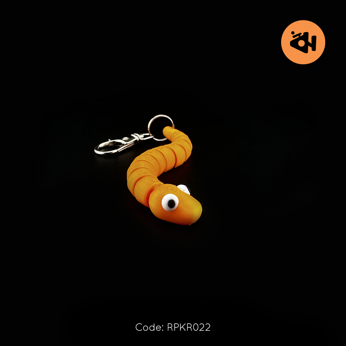 Snake keychain