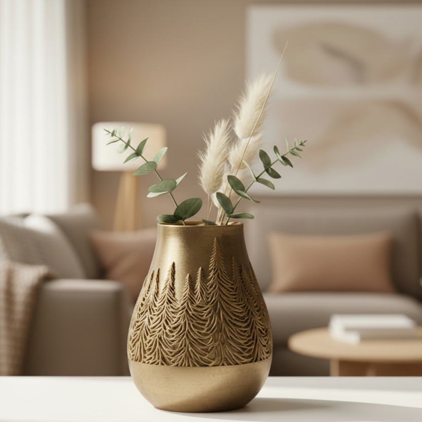 Crimson Bloom Vase (only vase)
