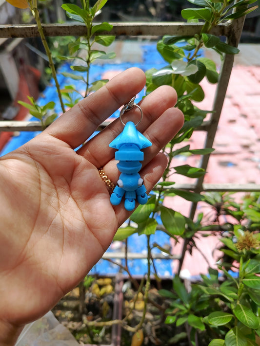 Squid keychain