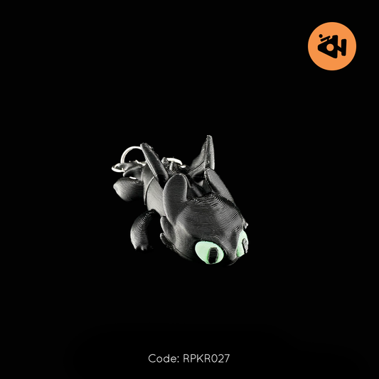 Toothless, regular keychain