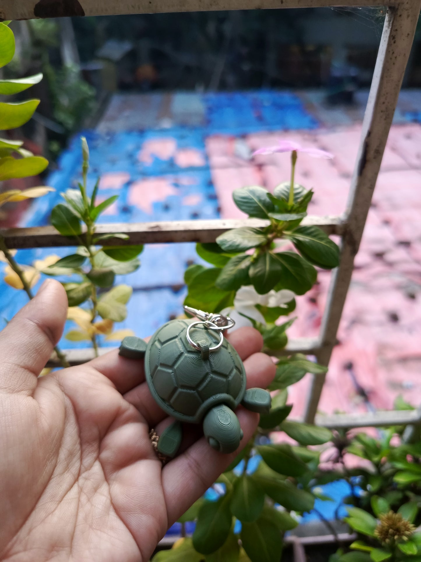 Turtle keychain